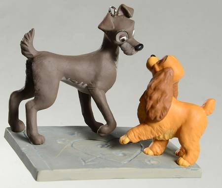 Lady &amp; the Tramp by Hallmark Gold Crown