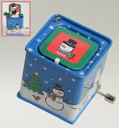 Jack-In-The-Box Memories by Hallmark Gold Crown