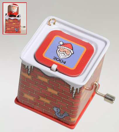Jack-In-The-Box Memories Pop Goes The Santa - Boxed