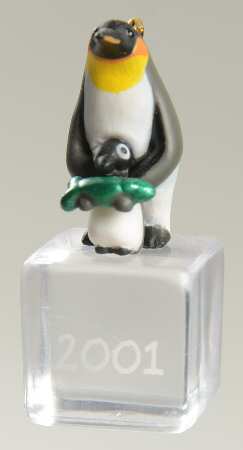 Ice Block Buddies-Miniature 2001-Penguin - Boxed