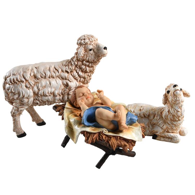 Magnificent Holy Night Baby Jesus - Set Of 3 - No Box