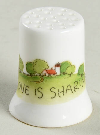 Joan Walsh Anglund Thimbles Love Is Sharing - No Box