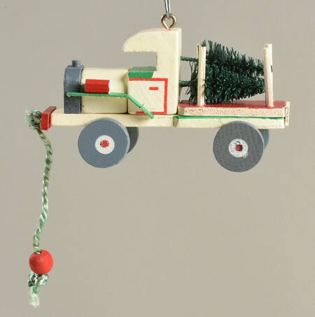 Nostalgic Childhood Wooden Truck-1989 - Boxed