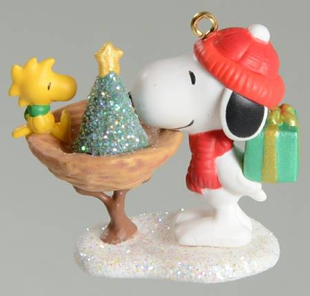 Winter Fun with Snoopy-Miniature 2009 - Gift & Nest #12 - Boxed