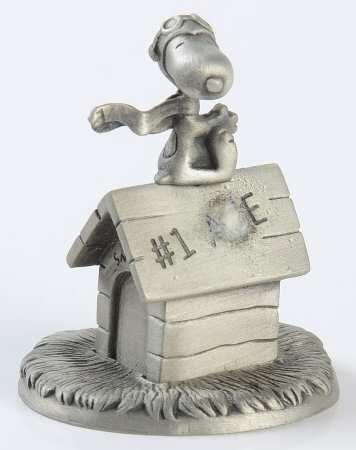 Peanuts Pewter Figurines Flying High - Boxed