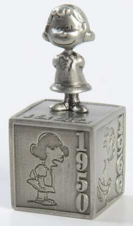 Peanuts Pewter Figurines by Hallmark Gold Crown