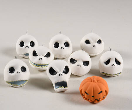 Nightmare Before Christmas The Many Faces Of Jack Skellington (Set) - Boxed