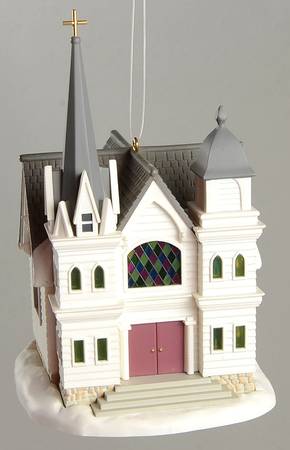 Candlelight Services 2002-Country Church - Boxed