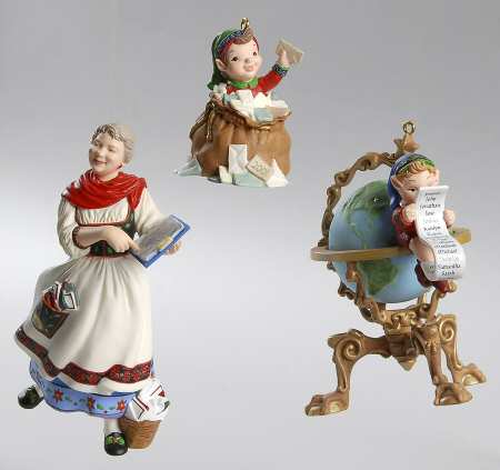 Night Before the Night Before Christmas Lettera, Globus & Mrs Claus - Boxed