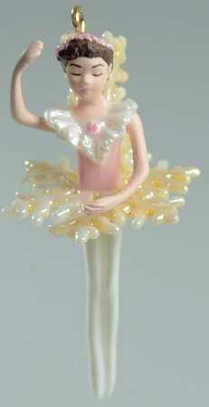 Snowflake Ballet-Miniature by Hallmark Gold Crown