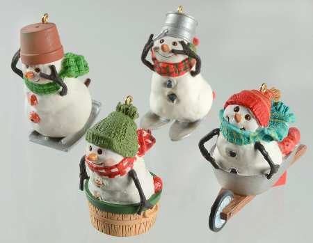 The Snowmen of Mitford by Hallmark Gold Crown