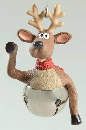 Christmas Bells-Minature 2000-Christmas Bells-Reindeer - Boxed