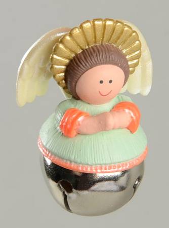 Christmas Bells-Minature 1995-Christmas Bells-Angel - With Box