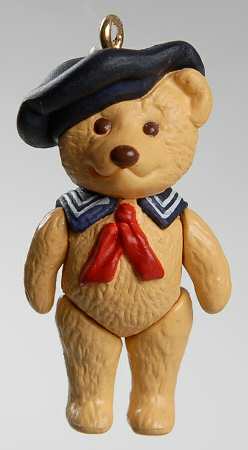 Teddy-Bear Style-Miniature by Hallmark Gold Crown