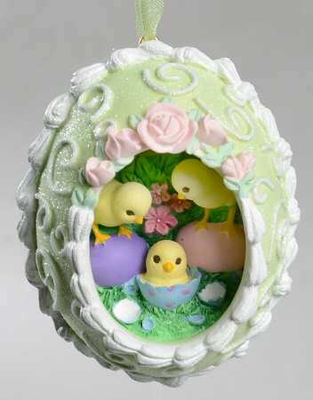 Peekaboo Ornaments Spring Peepers - Boxed
