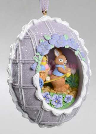 Peekaboo Ornaments Easter Egg-Espress - With Box