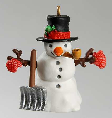 Holiday Flurries-Miniature by Hallmark Gold Crown