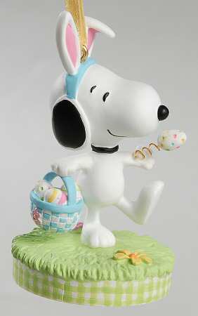Peanuts Easter Ornaments by Hallmark Gold Crown