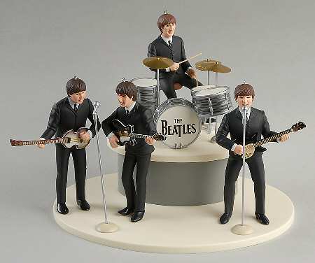 The Beatles by Hallmark Gold Crown
