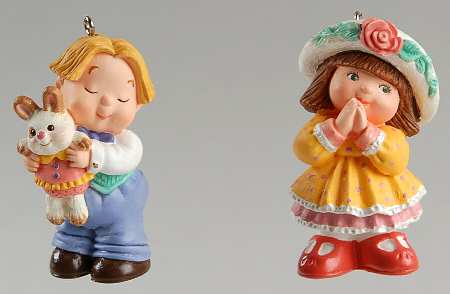 1998 Hallmark Easter Ornaments by Hallmark Gold Crown