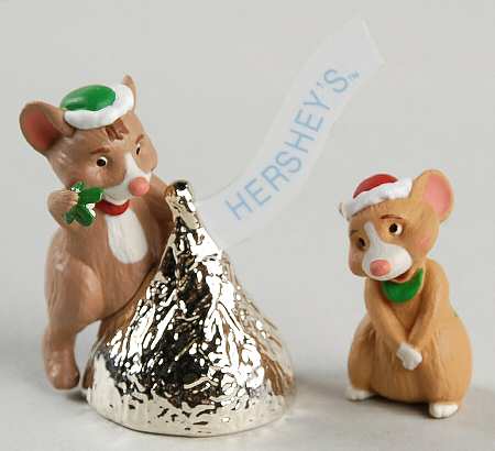 Hershey's Merry Miniatures by Hallmark Gold Crown