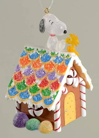 Peanuts Christmas Ornament Home Sweet Home - Boxed