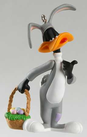 Looney Tunes Easter Ornaments Daffy Duck-Easter Bunny - Boxed