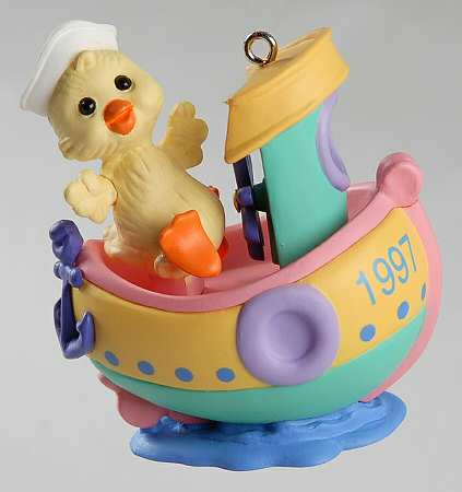 1997 Hallmark Easter Ornaments by Hallmark Gold Crown