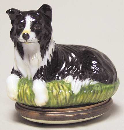 Bonbonnieres Box Border Collie - Boxed
