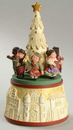 Hallmark Musical Figurines by Hallmark Gold Crown