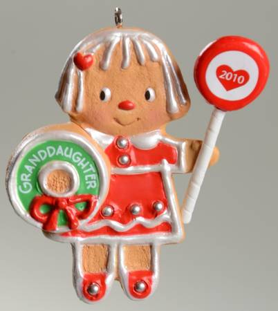 2010 Hallmark Christmas Ornaments by Hallmark Gold Crown