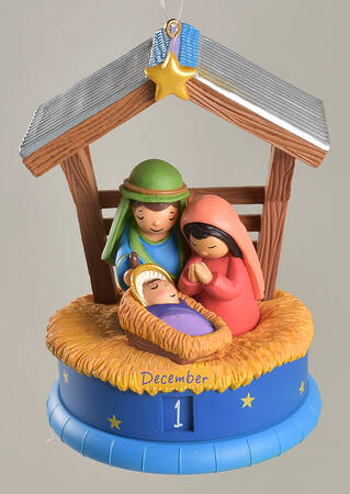 2010 Hallmark Christmas Ornaments The Story Of Christmas-Magic/Voice - No Box