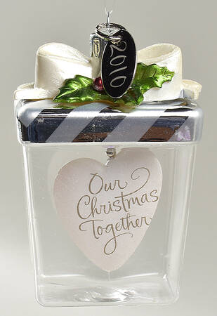 2010 Hallmark Christmas Ornaments Our Christmas Together - Boxed