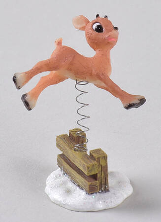 Rudolph's Christmas Town Accessories Jumping Reindeer - No Box