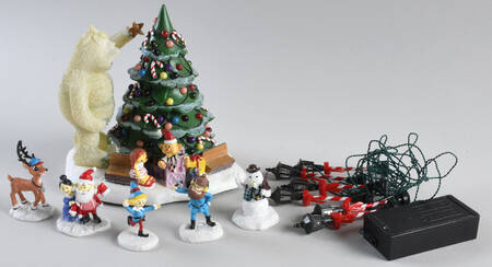 Rudolph's Christmas Town Bumble & Town Christmas Tree - No Box