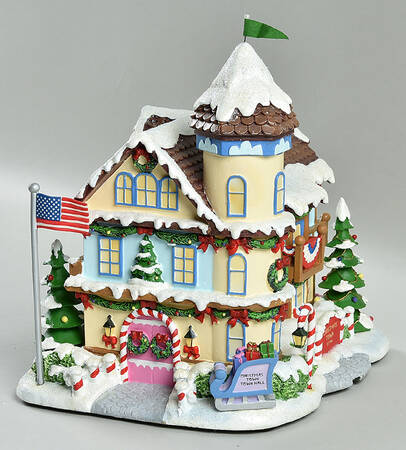 Rudolph's Christmas Town Town Hall - No Box