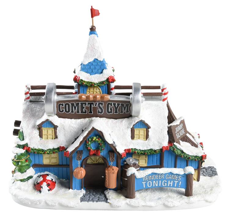 Rudolph's Christmas Town Coach Comet's Reindeer Games Gymnasium - No Box