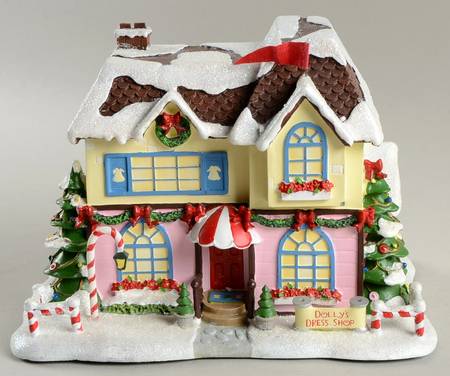 Rudolph's Christmas Town Dolly's Dress Shop - No Box