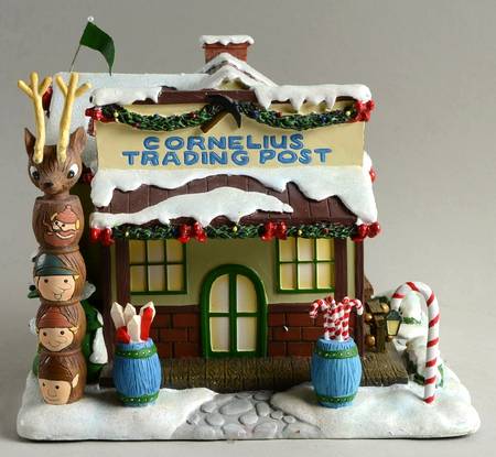 Rudolph's Christmas Town Cornelius Trading Post - No Box