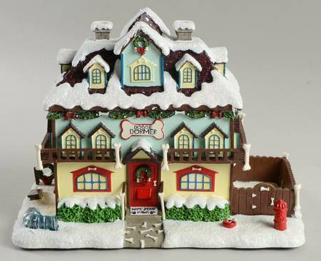 Rudolph's Christmas Town Doggie Dormer - No Box