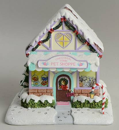 Rudolph's Christmas Town Christmas Town Pet Shoppe - No Box