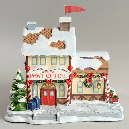 Rudolph's Christmas Town North Pole Post Office - No Box