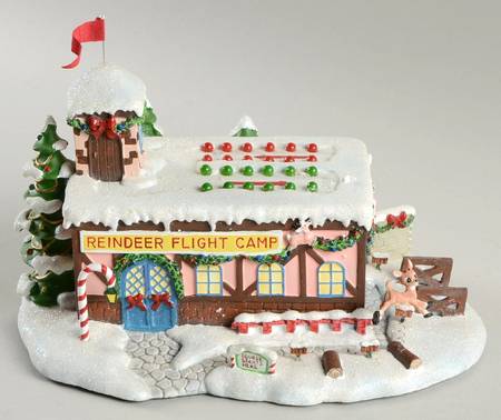 Rudolph's Christmas Town Coach  Comet's Flight Camp - No Box