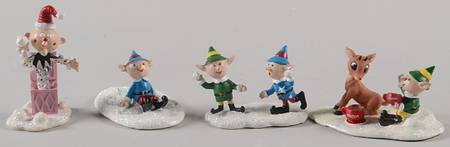 Rudolph's Christmas Town Accessories Winter Fun Set - No Box