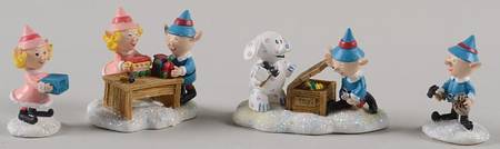 Rudolph's Christmas Town Accessories Elf Workshop Set - No Box