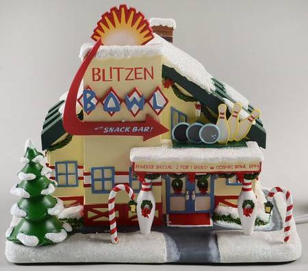 Rudolph's Christmas Town Blitzen's Bowl & Snack Shop - No Box
