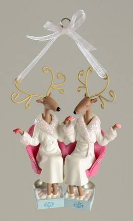 2009 Hallmark Christmas Ornaments Spa-Lendid Friends - Boxed