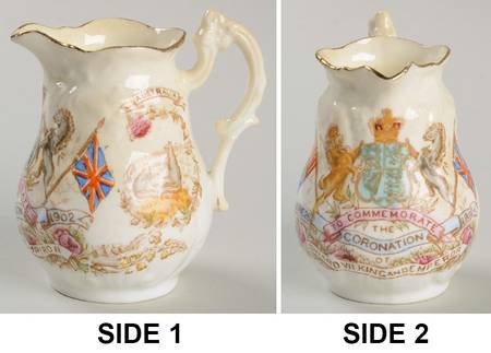 Royalty Commemoratives Edward Vii & Alexandra Coronation Creame - No Box