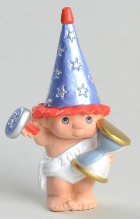 Merry Miniatures Happy Hatters by Hallmark Gold Crown