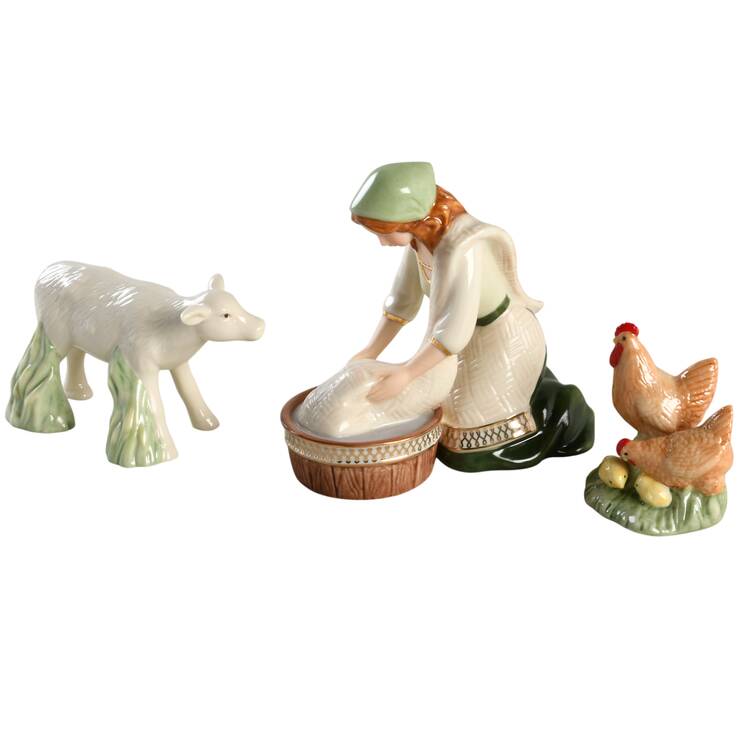 Irish Nativity Simple Graces & In The Lord's Flock - No Box
